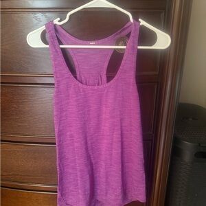 Lululemon purple tank .